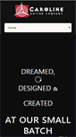 Mobile Screenshot of carolineguitar.com